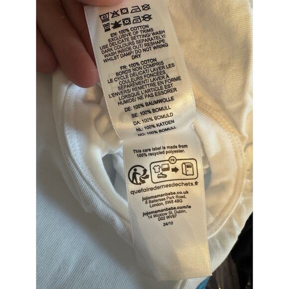 JoJo Maman Bebe Pink Duck 2-Piece Embroidered Seersucker 6-12 months NEW - Picture 12 of 16